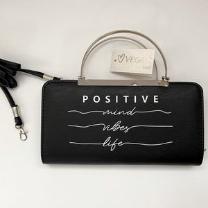 Black Clutch Purse - NWT